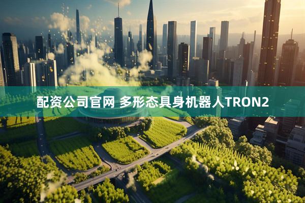 配资公司官网 多形态具身机器人TRON2
